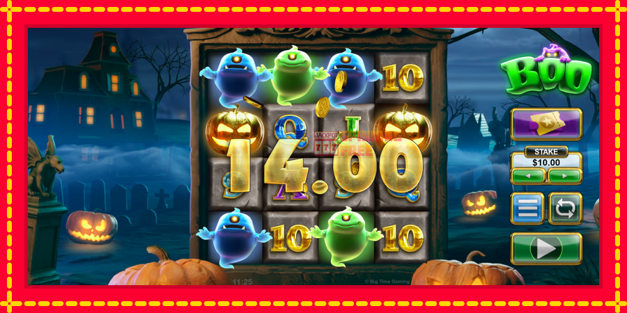 Boo mesin slot dengan animasi cerah, gambar 4