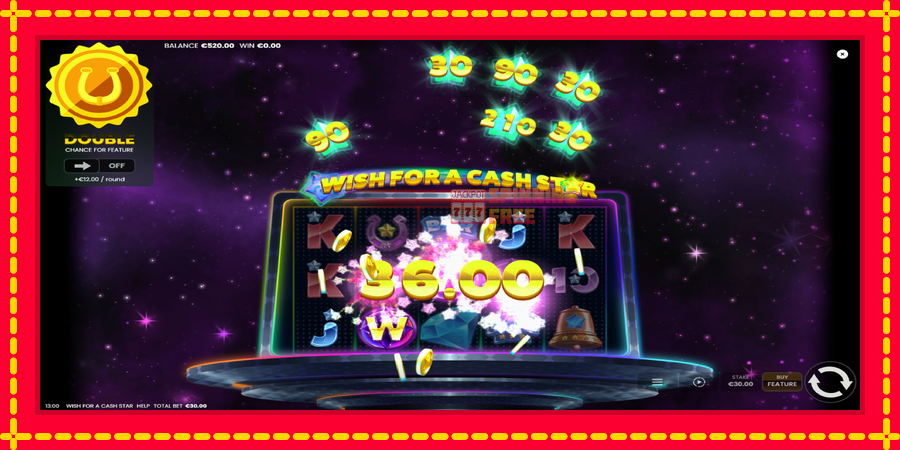 Wish for a Cash Star mesin slot dengan animasi cerah, gambar 3