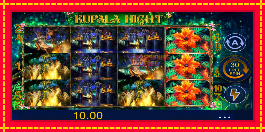 Kupala Night mesin slot dengan animasi cerah, gambar 3