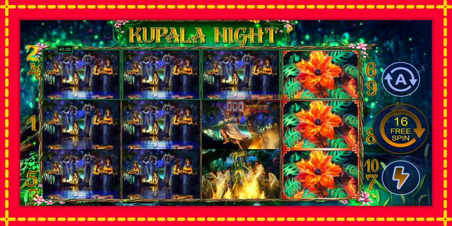 Kupala Night mesin slot dengan animasi cerah, gambar 4