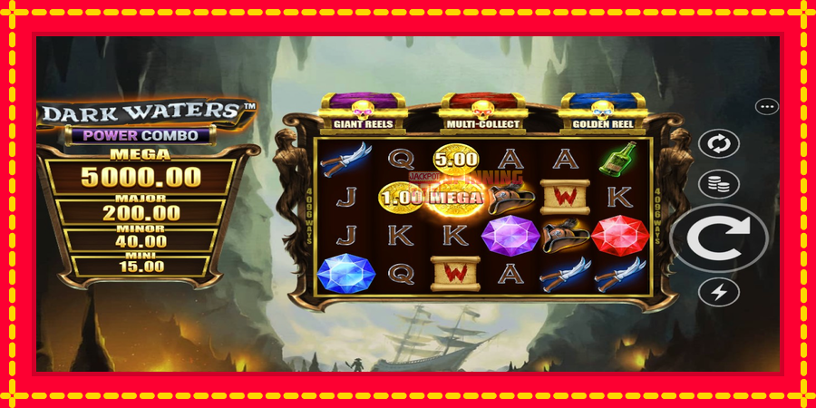 Dark Waters Power Combo mesin slot dengan animasi cerah, gambar 1