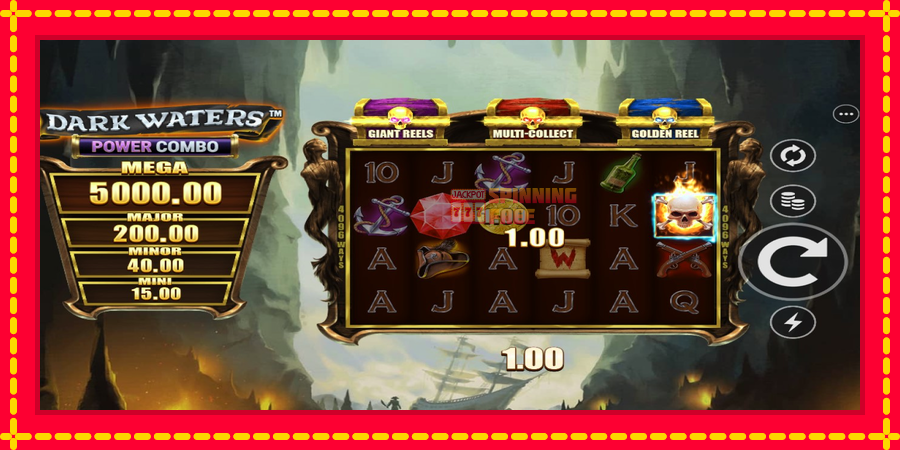 Dark Waters Power Combo mesin slot dengan animasi cerah, gambar 3