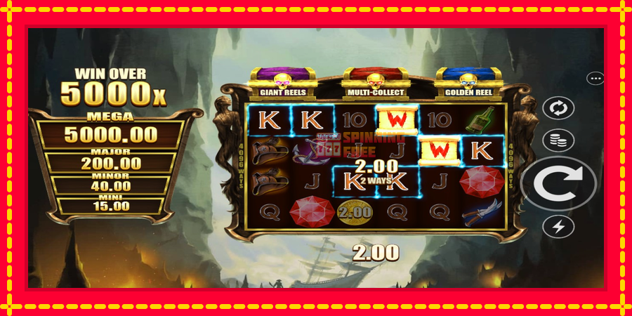 Dark Waters Power Combo mesin slot dengan animasi cerah, gambar 4