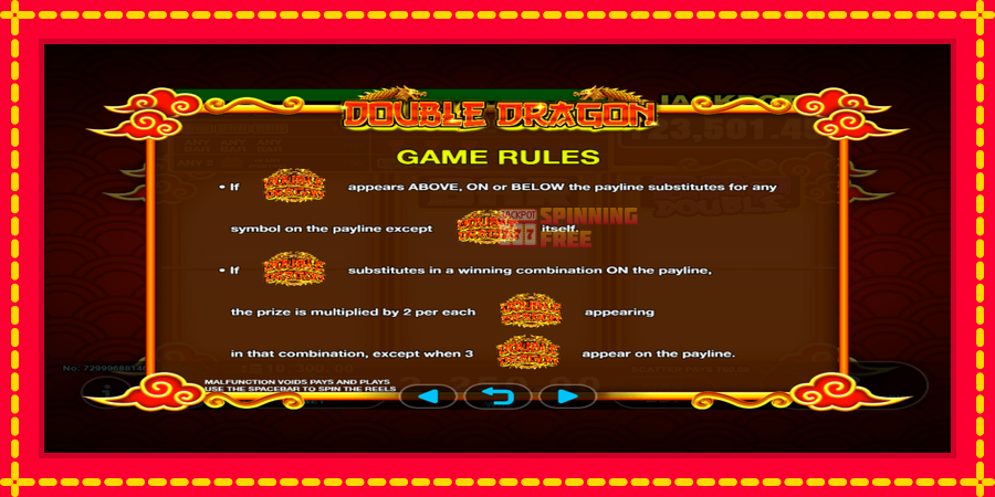 Double Dragon Classic mesin slot dengan animasi cerah, gambar 1