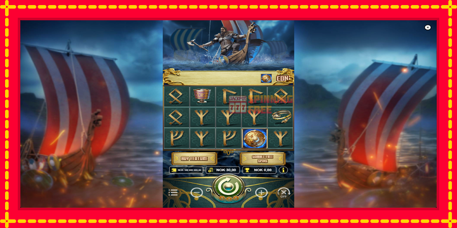 Viking Valor mesin slot dengan animasi cerah, gambar 2