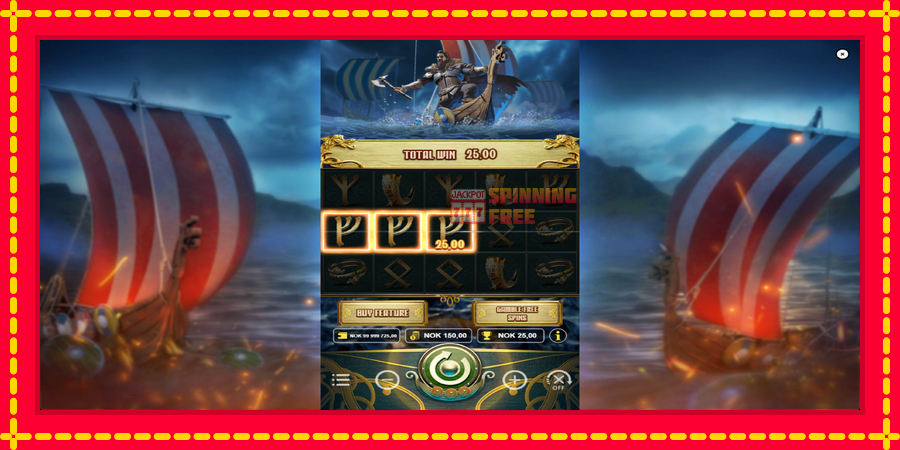 Viking Valor mesin slot dengan animasi cerah, gambar 3