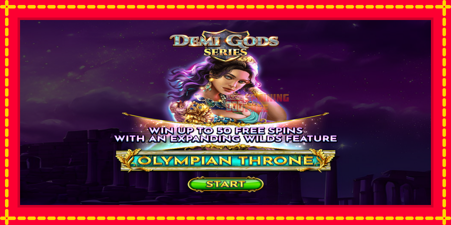 Olympian Throne mesin slot dengan animasi cerah, gambar 1