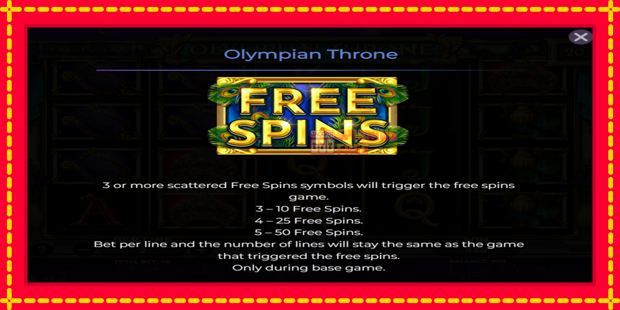 Olympian Throne mesin slot dengan animasi cerah, gambar 5