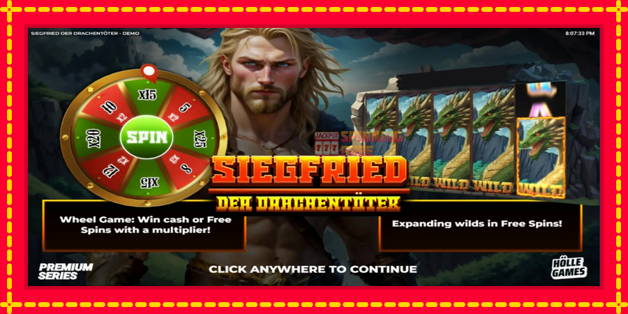 Siegfried der Drachentoter mesin slot dengan animasi cerah, gambar 1