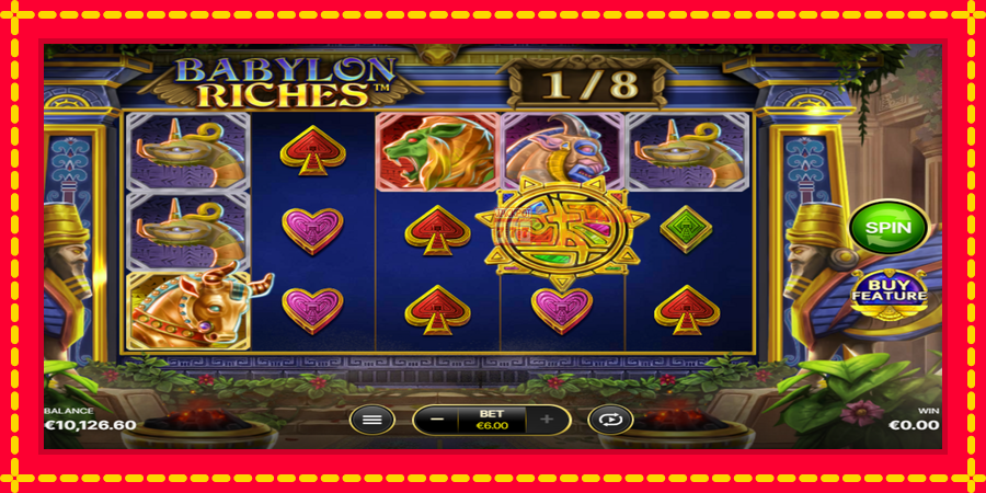 Babylon Riches mesin slot dengan animasi cerah, gambar 2