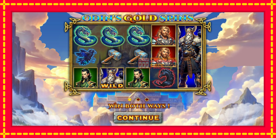 Odins Gold Spins mesin slot dengan animasi cerah, gambar 1