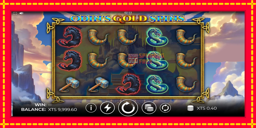 Odins Gold Spins mesin slot dengan animasi cerah, gambar 2