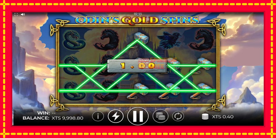 Odins Gold Spins mesin slot dengan animasi cerah, gambar 3