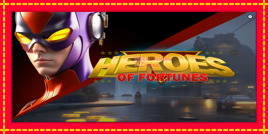 Heroes of Fortune mesin slot dengan animasi cerah, gambar 1