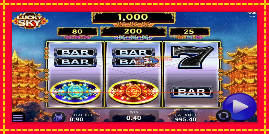 Lucky Sky mesin slot dengan animasi cerah, gambar 3