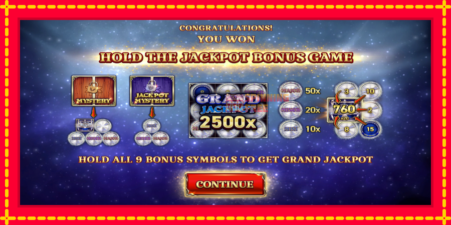 9 Coins Grand Platinum Edition Halloween Jackpot mesin slot dengan animasi cerah, gambar 3