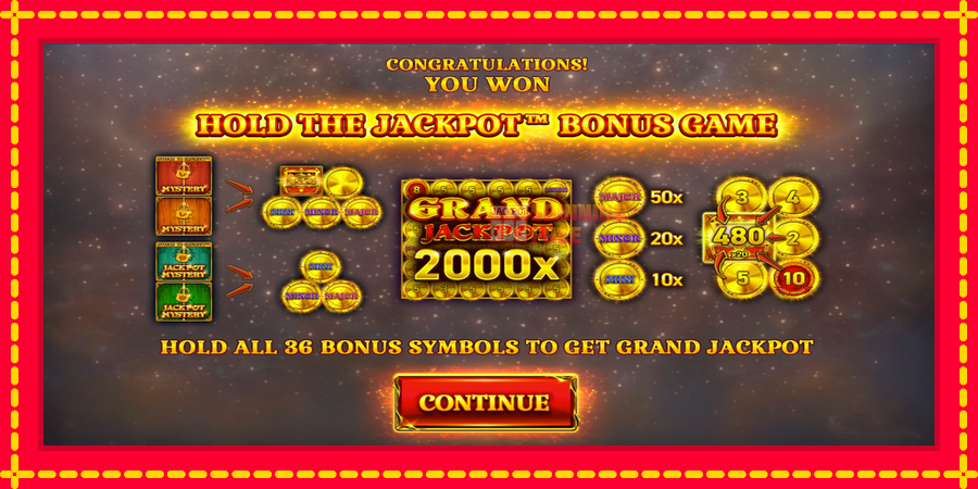 36 Coins Halloween Jackpots mesin slot dengan animasi cerah, gambar 4