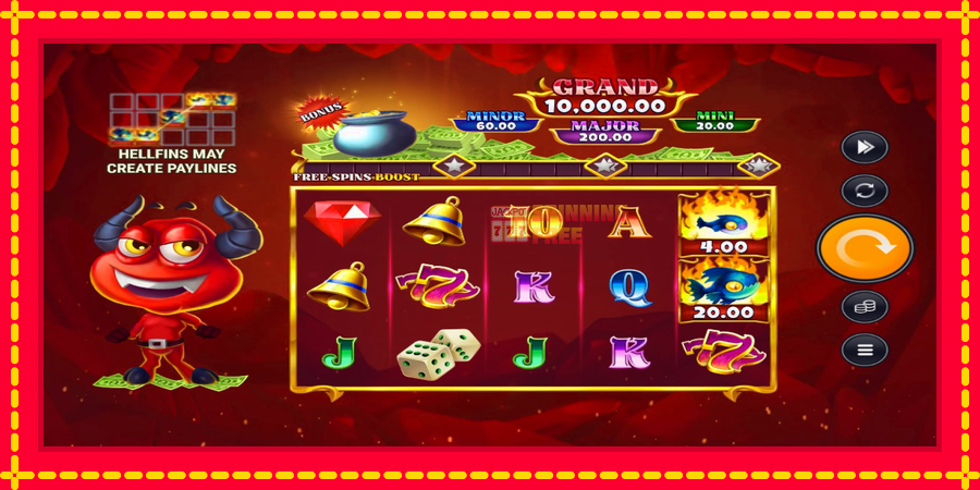 Devils Hot Pots mesin slot dengan animasi cerah, gambar 1