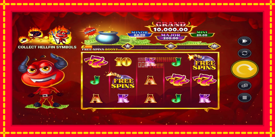 Devils Hot Pots mesin slot dengan animasi cerah, gambar 2