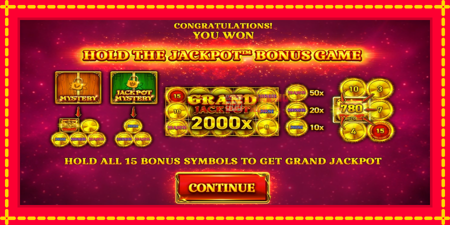 15 Coins Grand Gold Edition Halloween Jackpot mesin slot dengan animasi cerah, gambar 3