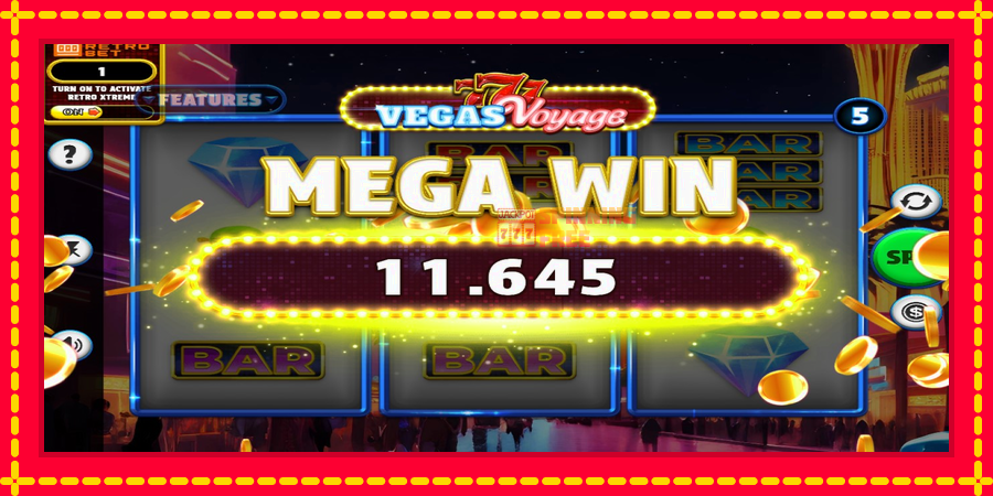 777 – Vegas Voyage mesin slot dengan animasi cerah, gambar 3