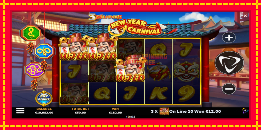 3 Wonders New Year Carnival mesin slot dengan animasi cerah, gambar 3