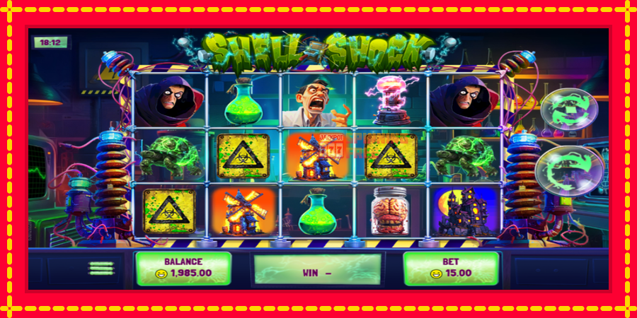 Shell Shock mesin slot dengan animasi cerah, gambar 2