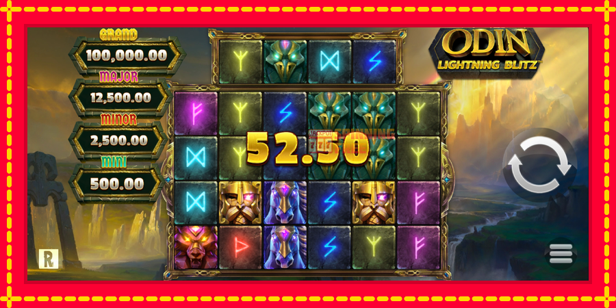 Odin Lightning Blitz mesin slot dengan animasi cerah, gambar 4