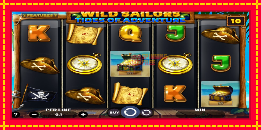 Wild Sailors – Tides of Adventure mesin slot dengan animasi cerah, gambar 2