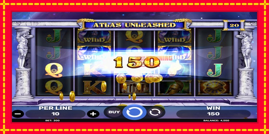 Atlas Unleashed mesin slot dengan animasi cerah, gambar 3