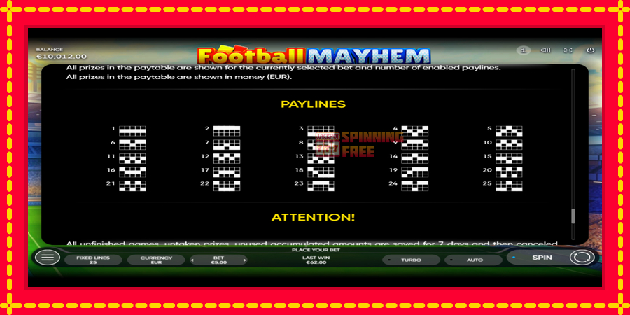 Football Mayhem mesin slot dengan animasi cerah, gambar 7