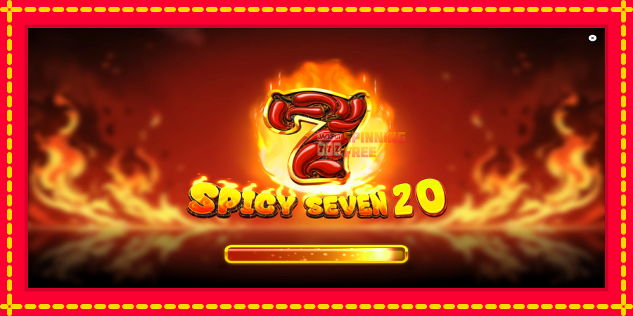 Spicy Seven 20 mesin slot dengan animasi cerah, gambar 1