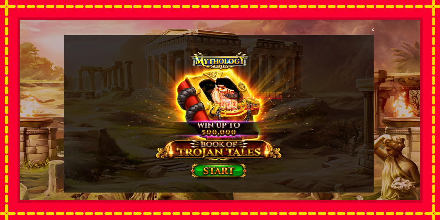 Book of Trojan Tales mesin slot dengan animasi cerah, gambar 1