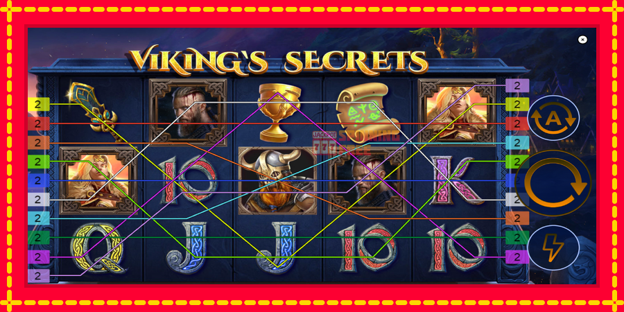 Vikings Secrets mesin slot dengan animasi cerah, gambar 2