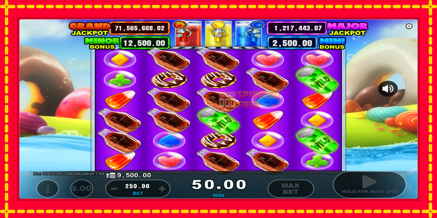 Soda Pop Deluxe mesin slot dengan animasi cerah, gambar 3