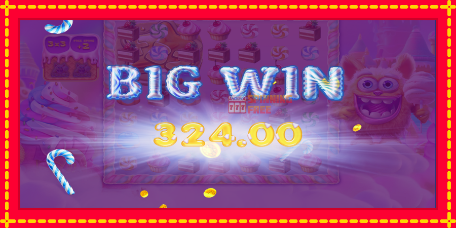 Big Sugar Bonanza mesin slot dengan animasi cerah, gambar 3