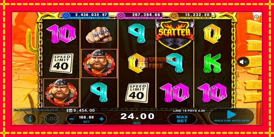 Renegade mesin slot dengan animasi cerah, gambar 4