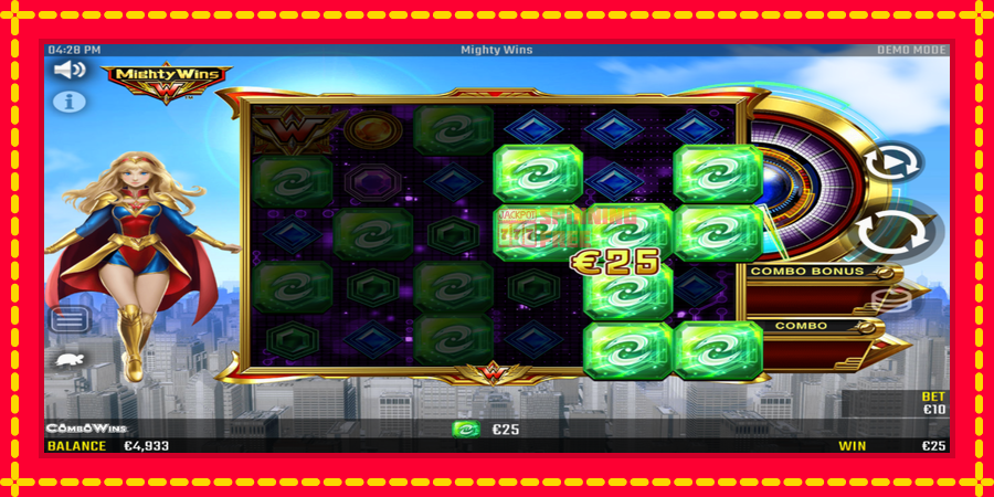 Mighty Wins mesin slot dengan animasi cerah, gambar 3