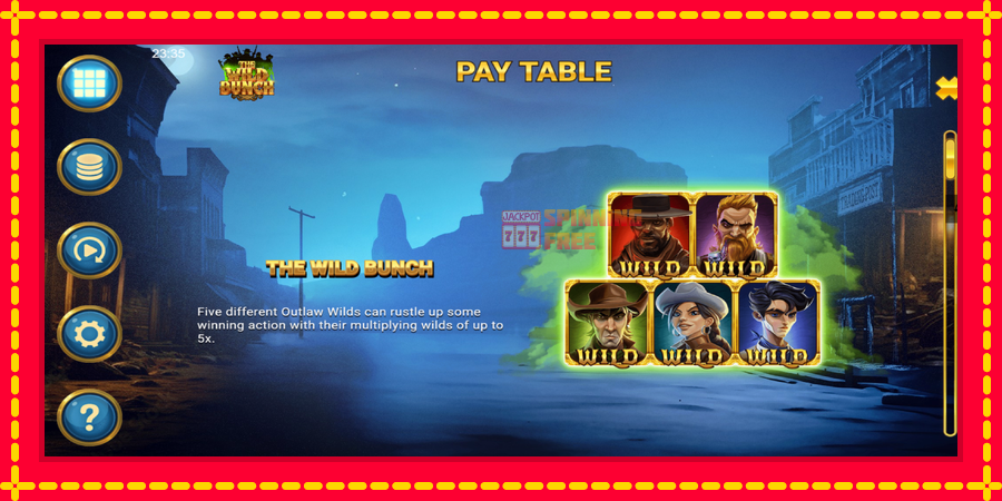 The Wild Bunch mesin slot dengan animasi cerah, gambar 5