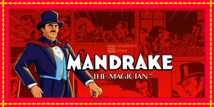 Mandrake the Magician mesin slot dengan animasi cerah, gambar 1