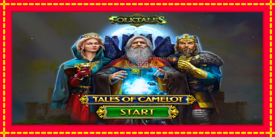 Tales of Camelot mesin slot dengan animasi cerah, gambar 1