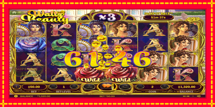 Waltz Beauty mesin slot dengan animasi cerah, gambar 2