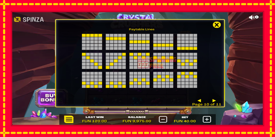 Crystal Crushers mesin slot dengan animasi cerah, gambar 7