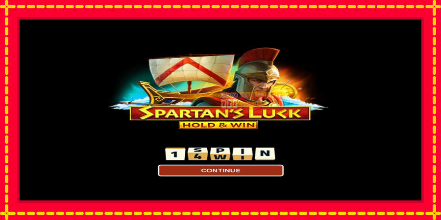 Spartans Luck Hold & Win mesin slot dengan animasi cerah, gambar 1