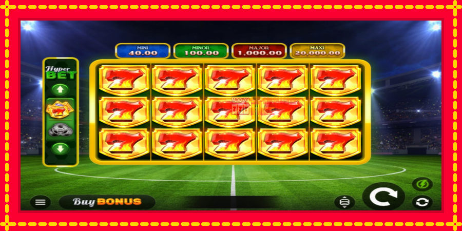 Football Blast Hold and Win mesin slot dengan animasi cerah, gambar 1