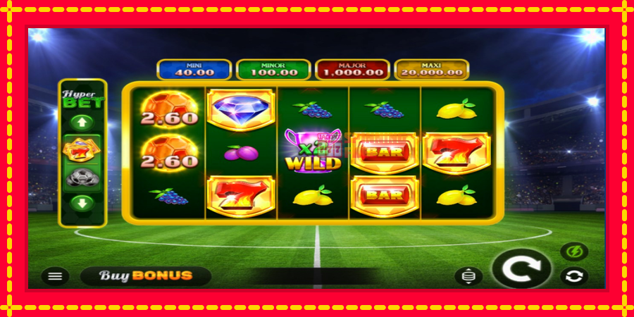 Football Blast Hold and Win mesin slot dengan animasi cerah, gambar 4