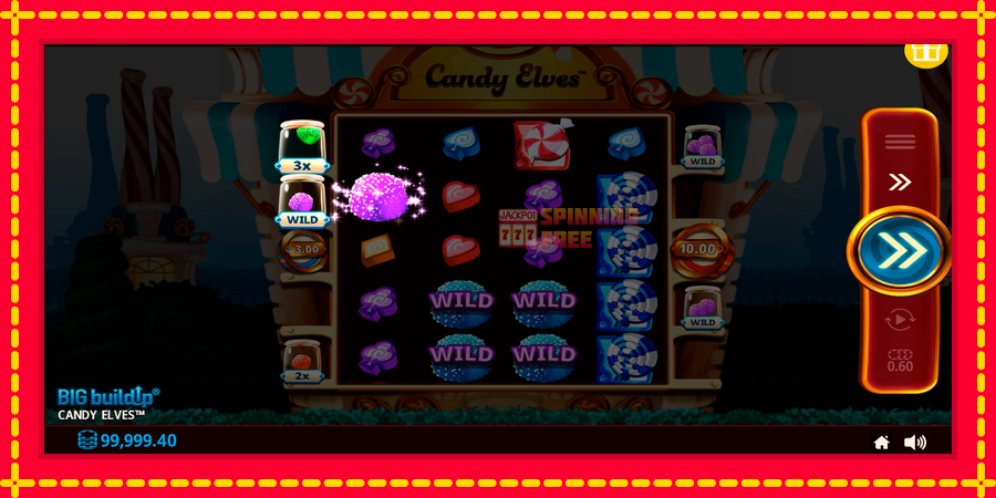 Candy Elves mesin slot dengan animasi cerah, gambar 2