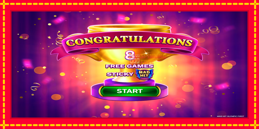 Mad Hit Olympic First mesin slot dengan animasi cerah, gambar 4