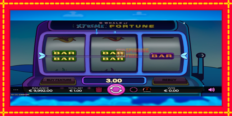 Whale of Xtreme Fortune mesin slot dengan animasi cerah, gambar 2