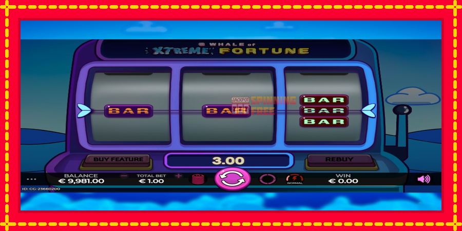 Whale of Xtreme Fortune mesin slot dengan animasi cerah, gambar 3